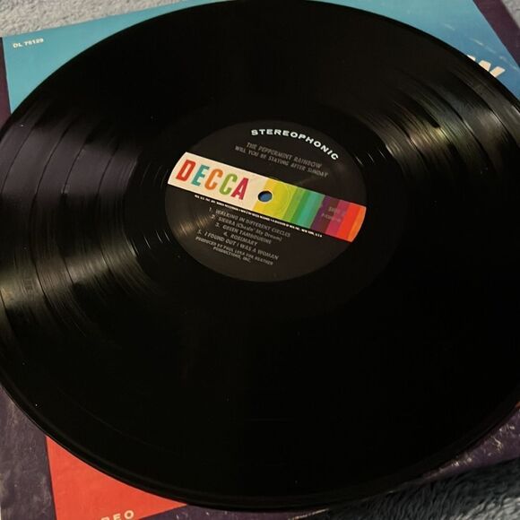 PEPPERMINT RAINBOW: will you be staying after sunday DECCA 12" LP 33 RPM - Picture 6 of 7